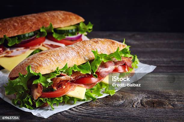 assorted sandwiches